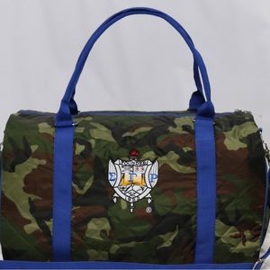 COPY - Sigma Gamma Rho Camoflage  Travel Duffel Bag (New)